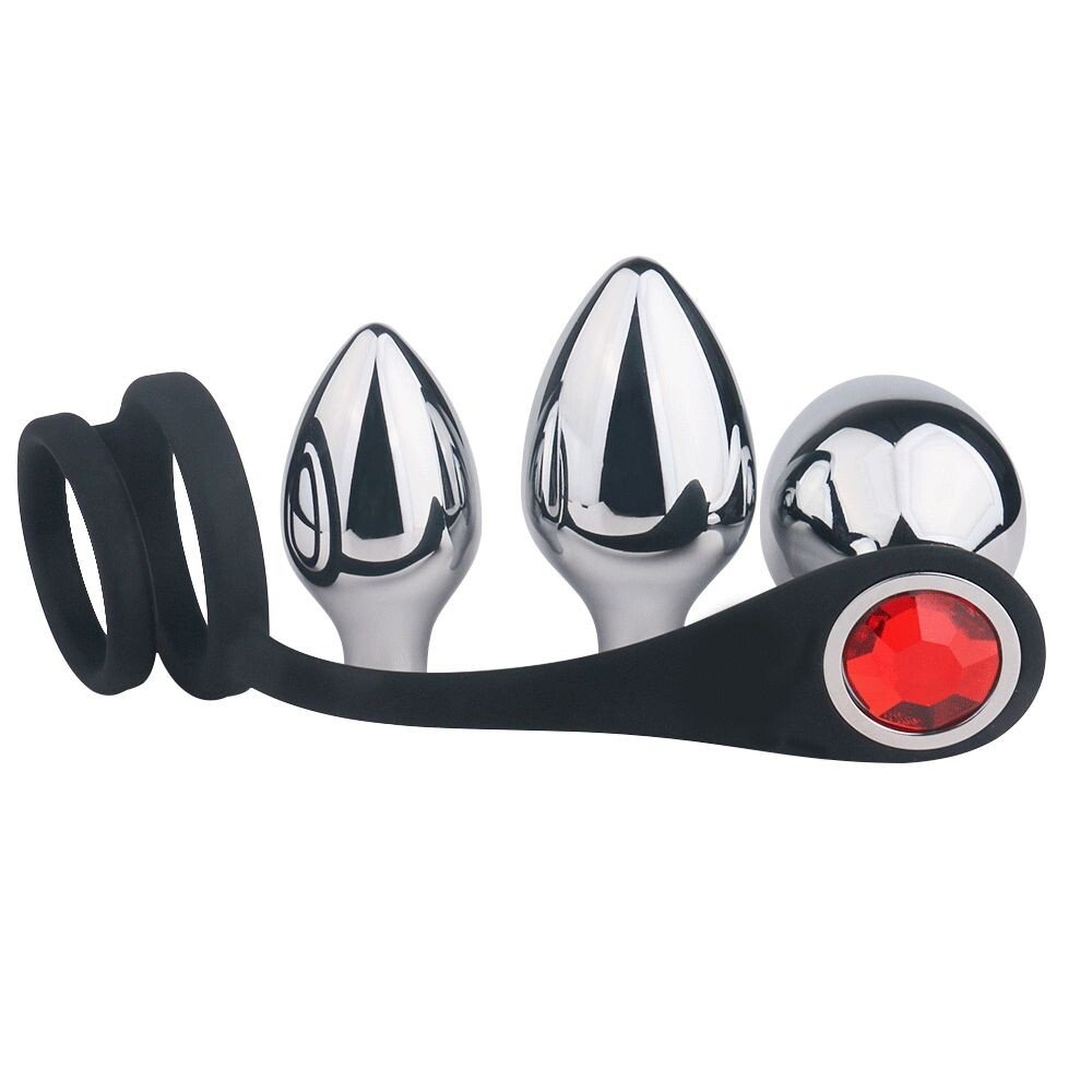 Plug Anale e Anello Fallico Dominio Totale - immagine 6