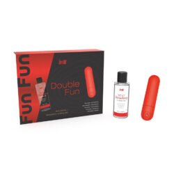 Mini Vibratore Double Fun e Lubrificante
