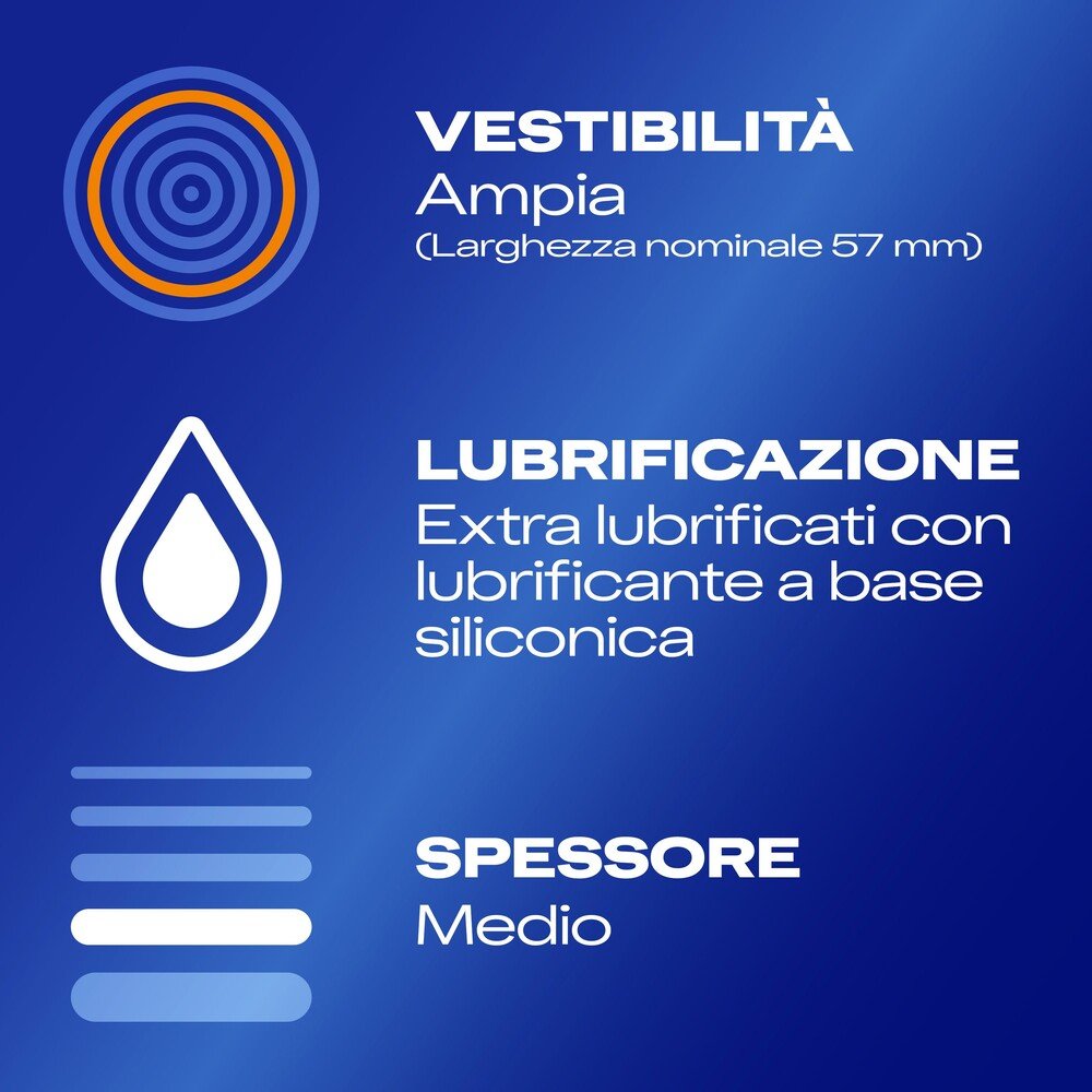 Preservativi Durex Settebello XL - immagine 4
