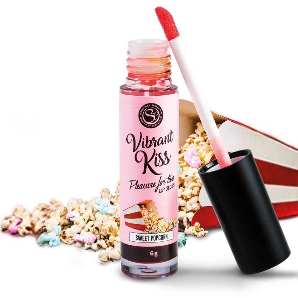 Lucidalabbra Sesso Orale Vibrant Kiss Popcorn - immagine 2