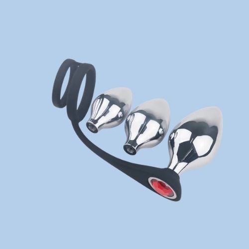 Plug Anale e Anello Fallico Dominio Totale