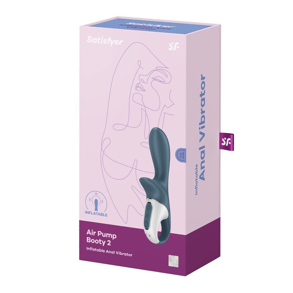 Vibratore Anale Gonfiabile Air Pump Booty 2 - immagine 6