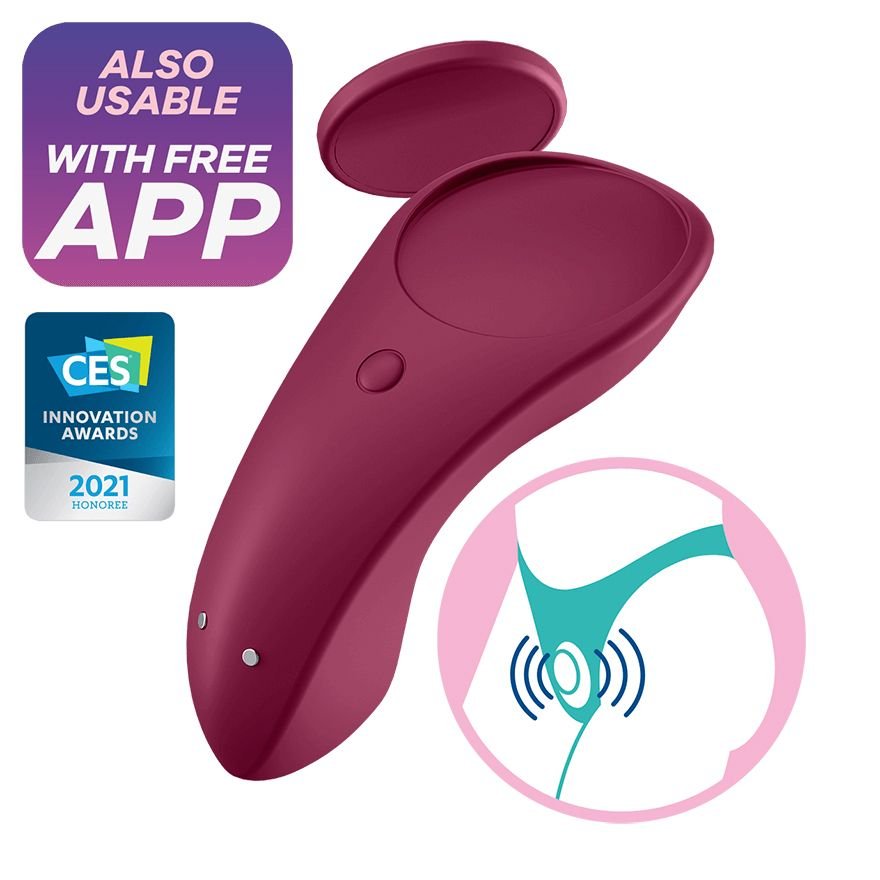 Vibratore Clitorideo Bacio di Fuoco