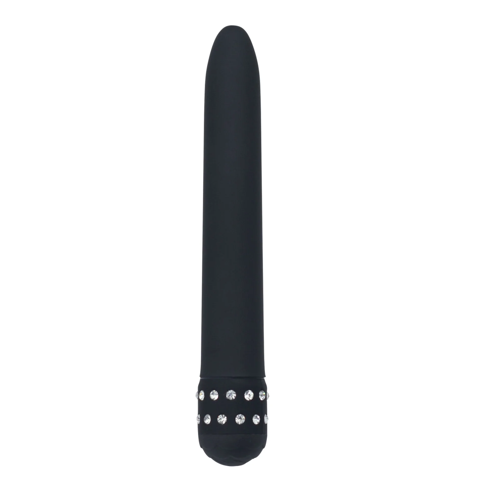 Vibratore Classico Eleganza Diamante 28 cm